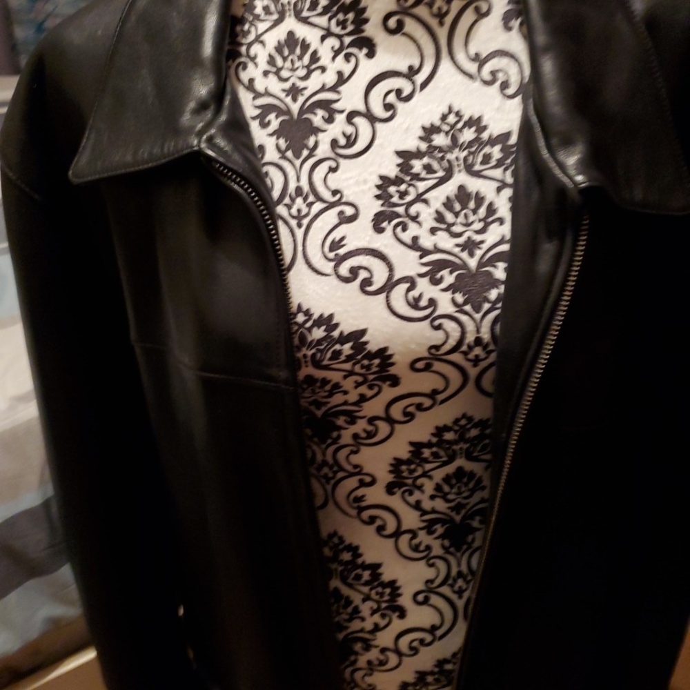 Leather jacket